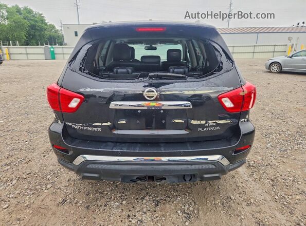 5N1DR2MM8HC905169 2017 NISSAN PATHFINDER Black Widok z tyłu