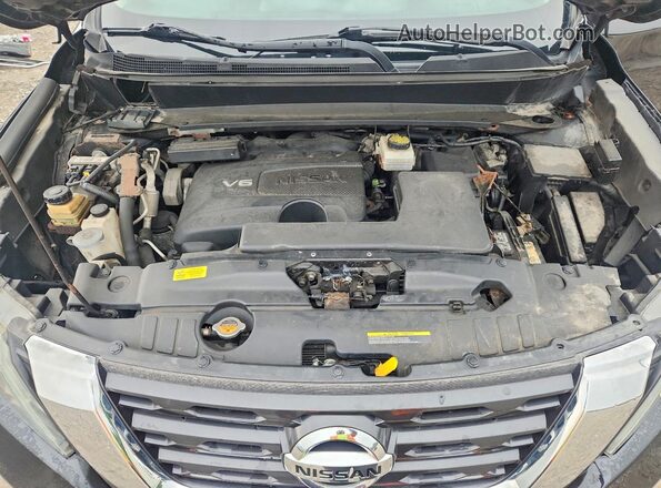 5N1DR2MM8HC905169 2017 NISSAN PATHFINDER Black Widok komory silnika