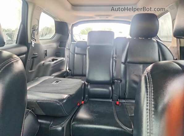 5N1DR2MM8HC905169 2017 NISSAN PATHFINDER Black Widok tylnych siedzeń