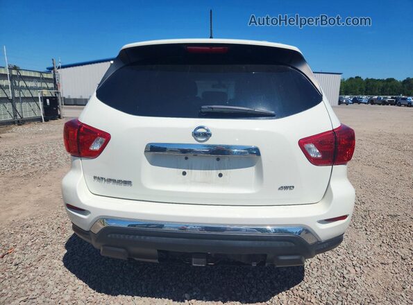 5N1DR2MM8JC668351 2018 NISSAN PATHFINDER White Rear view