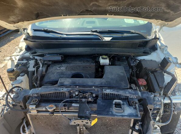 5N1DR2MM8JC668351 2018 NISSAN PATHFINDER White Engine compartment view