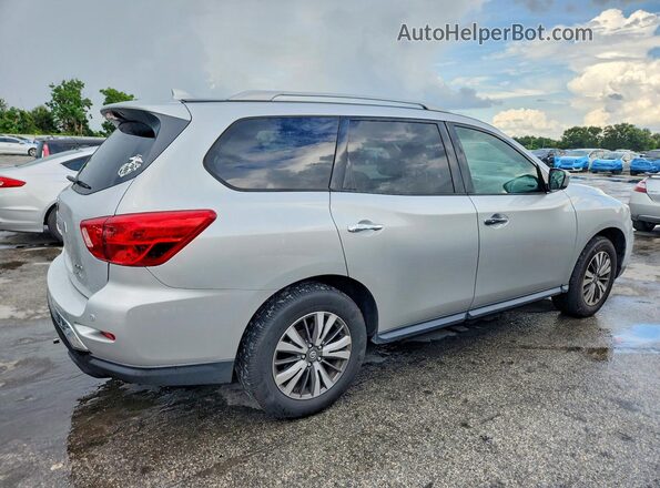 5N1DR2MM8KC580837 2019 NISSAN PATHFINDER Gray Trasero derecho