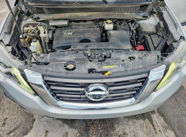 5N1DR2MM8KC580837 2019 NISSAN PATHFINDER Gray Vista del compartimento del motor
