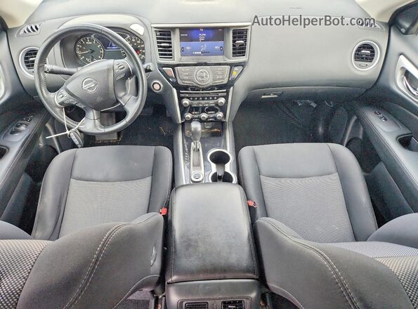 5N1DR2MM8KC580837 2019 NISSAN PATHFINDER Gray Vista del salpicadero