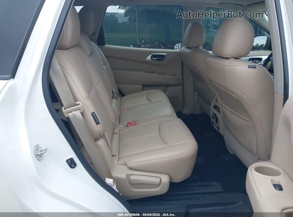 5N1DR2MM8KC597475 2019 NISSAN PATHFINDER White Vista de la etiqueta del VIN