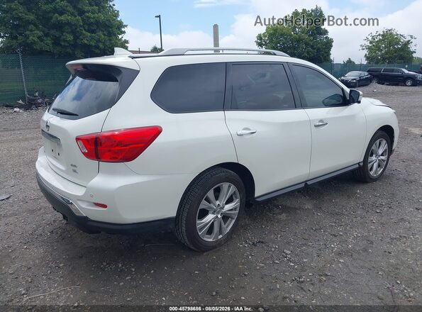 5N1DR2MM8KC597475 2019 NISSAN PATHFINDER White Trasero derecho