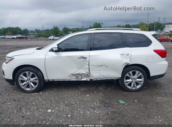 5N1DR2MM8KC597475 2019 NISSAN PATHFINDER White Vista interior de 360 grados