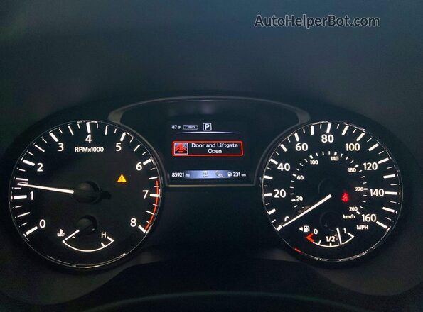 5N1DR2MM8KC625291 2019 NISSAN PATHFINDER Black Widok zestawu wskaźników