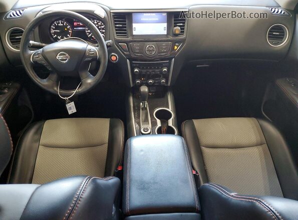 5N1DR2MM8KC625291 2019 NISSAN PATHFINDER Black Widok deski rozdzielczej