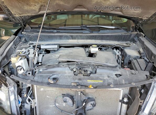 5N1DR2MM8KC625291 2019 NISSAN PATHFINDER Black Widok wnętrza z tyłu