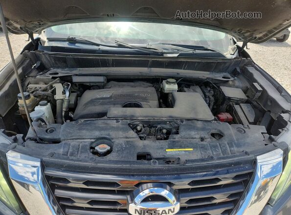 5N1DR2MM9HC606791 2017 NISSAN PATHFINDER Gray Widok komory silnika