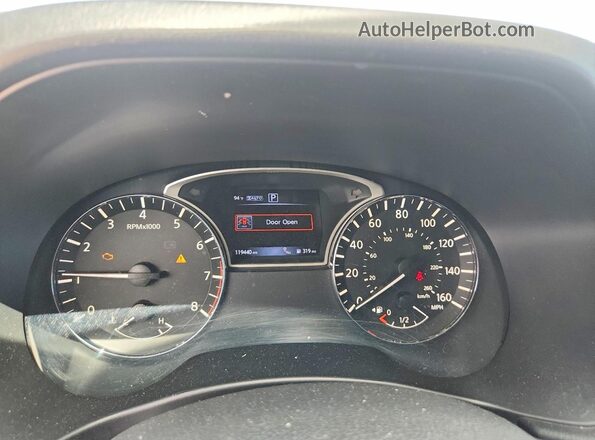 5N1DR2MM9HC606791 2017 NISSAN PATHFINDER Gray Widok zestawu wskaźników