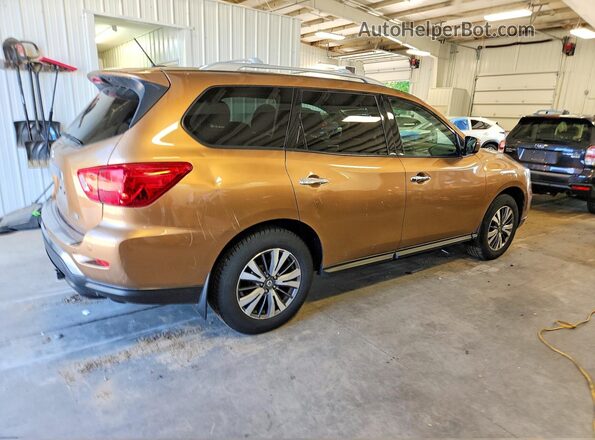 5N1DR2MM9HC613241 2017 NISSAN PATHFINDER Brown Задня права чверть