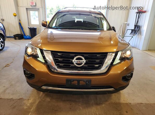 5N1DR2MM9HC613241 2017 NISSAN PATHFINDER Brown Вид спереду
