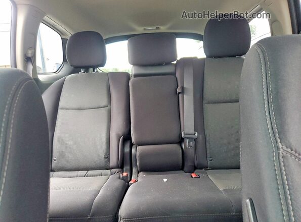5N1DR2MM9HC623896 2017 NISSAN PATHFINDER Black Widok tylnych siedzeń