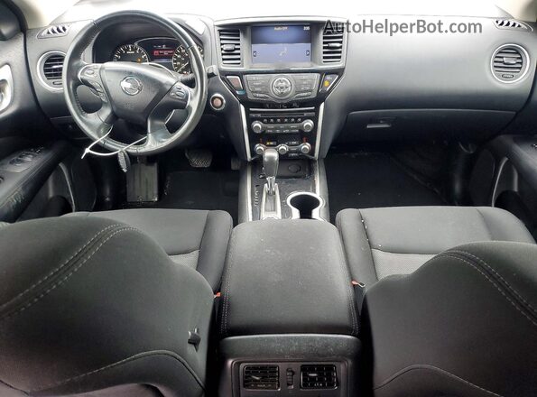 5N1DR2MM9HC623896 2017 NISSAN PATHFINDER Black Widok deski rozdzielczej