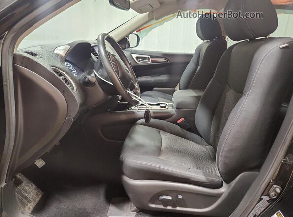 5N1DR2MM9HC630380 2017 NISSAN PATHFINDER Black Vista interior delantera