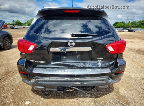 5N1DR2MM9HC642979 2017 NISSAN PATHFINDER Black Vista trasera
