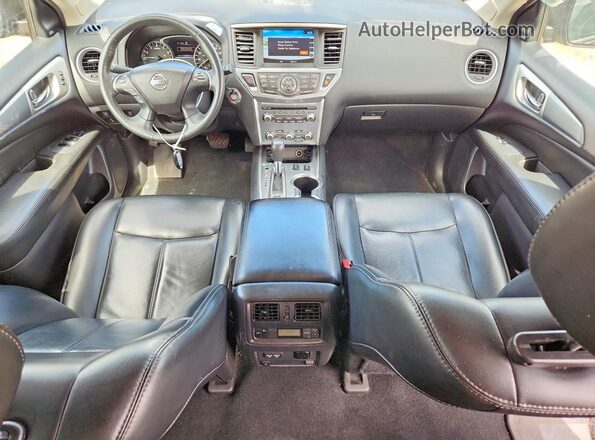 5N1DR2MM9HC642979 2017 NISSAN PATHFINDER Black Vista del salpicadero