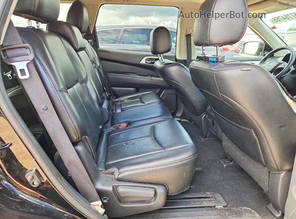 5N1DR2MM9HC642979 2017 NISSAN PATHFINDER Black Vista de los asientos traseros