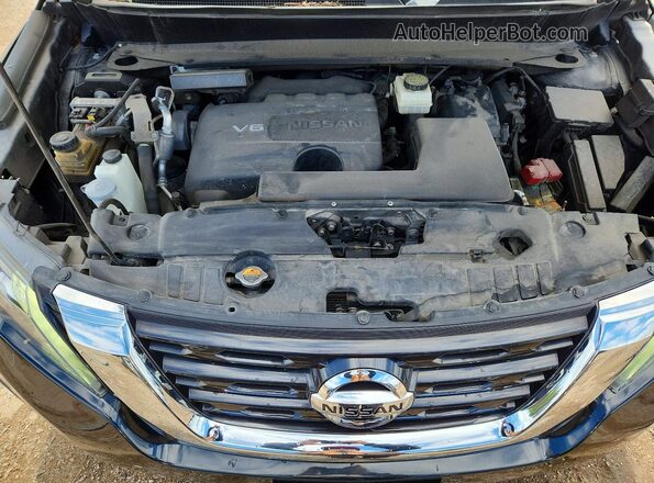 5N1DR2MM9HC642979 2017 NISSAN PATHFINDER Black Vista interior trasera