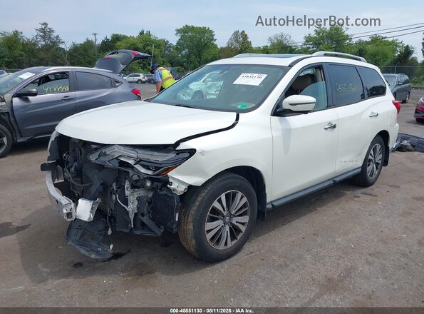 5N1DR2MM9HC660320 2017 NISSAN PATHFINDER White Передня ліва чверть