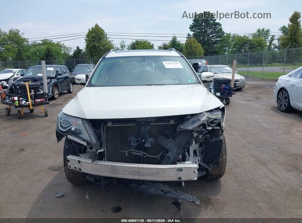 5N1DR2MM9HC660320 2017 NISSAN PATHFINDER White Вид задньої частини салону
