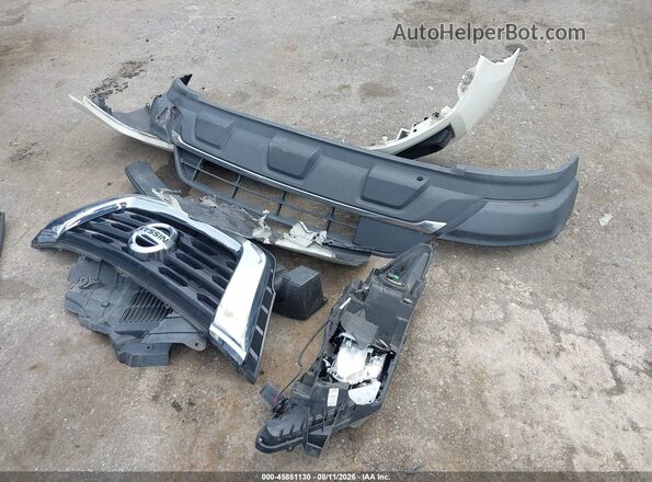 5N1DR2MM9HC660320 2017 NISSAN PATHFINDER White Вид щитка приладів