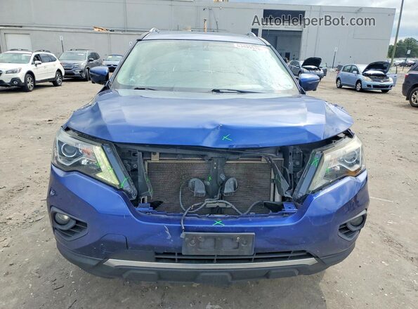 5N1DR2MM9HC684469 2017 NISSAN PATHFINDER Blue წინა ხედი