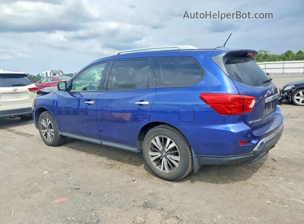 5N1DR2MM9HC684469 2017 NISSAN PATHFINDER Blue უკანა მარცხენა