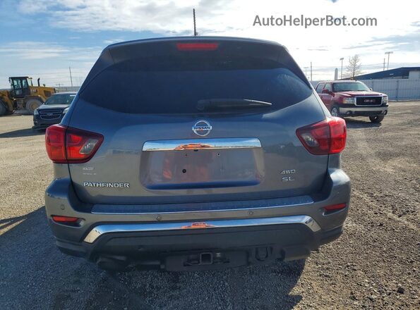 5N1DR2MM9HC907609 2017 NISSAN PATHFINDER Gray Widok z tyłu