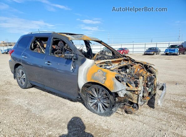 5N1DR2MM9HC907609 2017 NISSAN PATHFINDER Gray Przód prawy