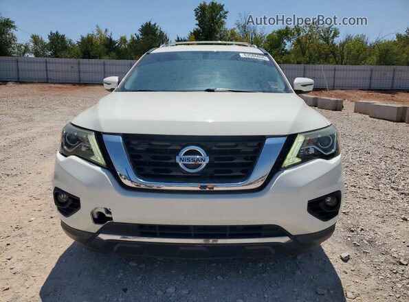 5N1DR2MM9HC911093 2017 NISSAN PATHFINDER White Vista frontal