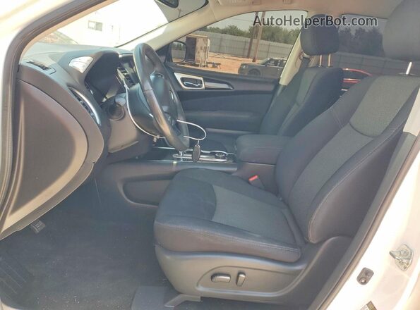 5N1DR2MM9HC911093 2017 NISSAN PATHFINDER White Vista interior delantera