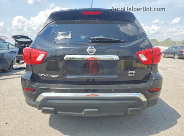 5N1DR2MM9JC602746 2018 NISSAN PATHFINDER Black Widok z tyłu