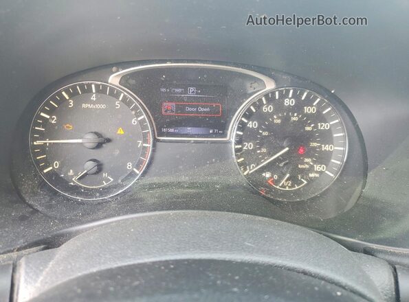 5N1DR2MM9JC602746 2018 NISSAN PATHFINDER Black Widok zestawu wskaźników