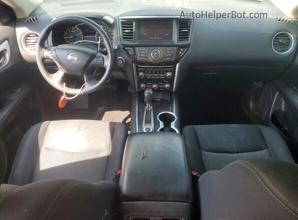 5N1DR2MM9JC602746 2018 NISSAN PATHFINDER Black Widok deski rozdzielczej