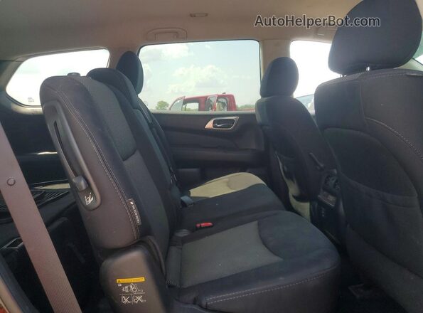 5N1DR2MM9JC602746 2018 NISSAN PATHFINDER Black Widok tylnych siedzeń