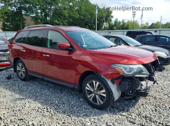 5N1DR2MM9JC613147 2018 NISSAN PATHFINDER Red Передня права чверть