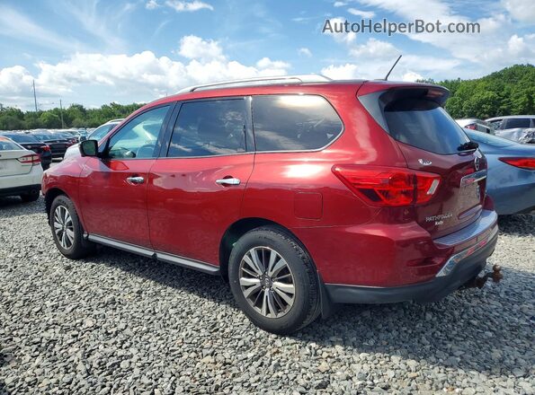 5N1DR2MM9JC613147 2018 NISSAN PATHFINDER Red Задня ліва чверть