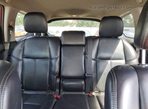 5N1DR2MM9JC613147 2018 NISSAN PATHFINDER Red Вид задніх сидінь