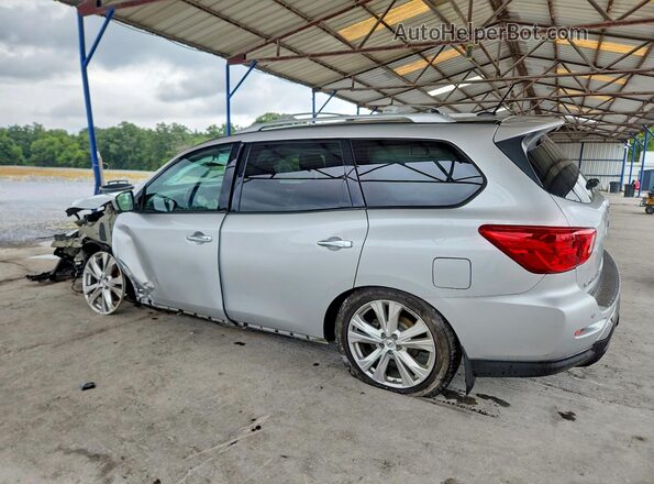 5N1DR2MM9JC651722 2018 NISSAN PATHFINDER Silver Trasero izquierdo