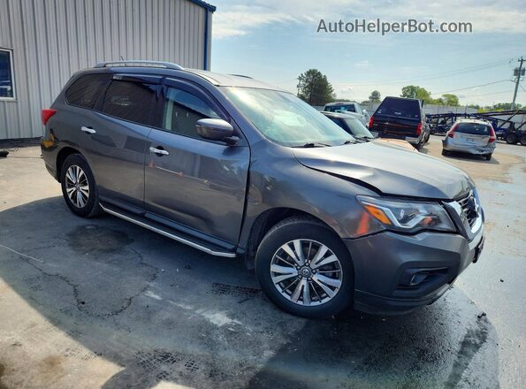 5N1DR2MM9JC655608 2018 NISSAN PATHFINDER Gray Przód prawy
