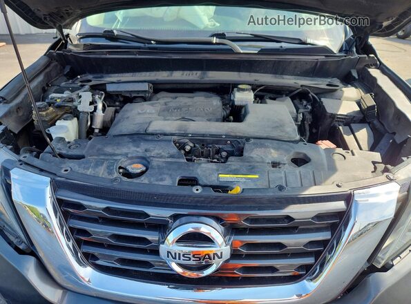 5N1DR2MM9JC655608 2018 NISSAN PATHFINDER Gray Widok komory silnika