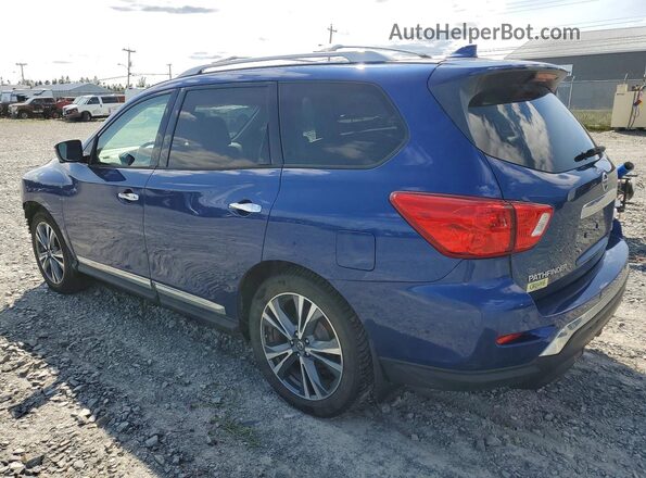 5N1DR2MM9KC604157 2019 NISSAN PATHFINDER Blue უკანა მარცხენა