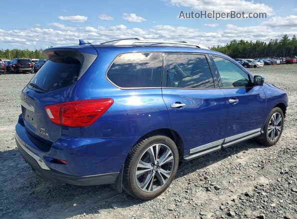 5N1DR2MM9KC604157 2019 NISSAN PATHFINDER Blue უკანა მარჯვენა