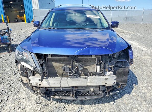 5N1DR2MM9KC604157 2019 NISSAN PATHFINDER Blue წინა ხედი