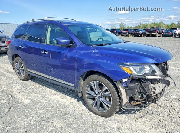 5N1DR2MM9KC604157 2019 NISSAN PATHFINDER Blue წინა მარჯვენა