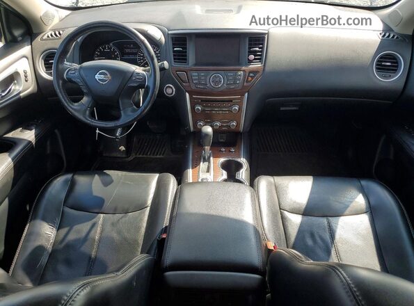 5N1DR2MM9KC604157 2019 NISSAN PATHFINDER Blue წინა პანელის ხედი