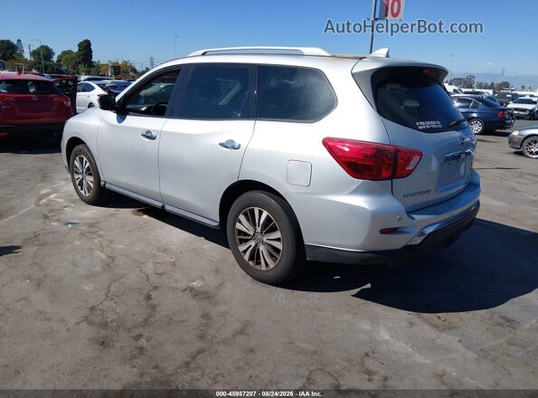 5N1DR2MM9KC605177 2019 NISSAN PATHFINDER Silver Trasero izquierdo